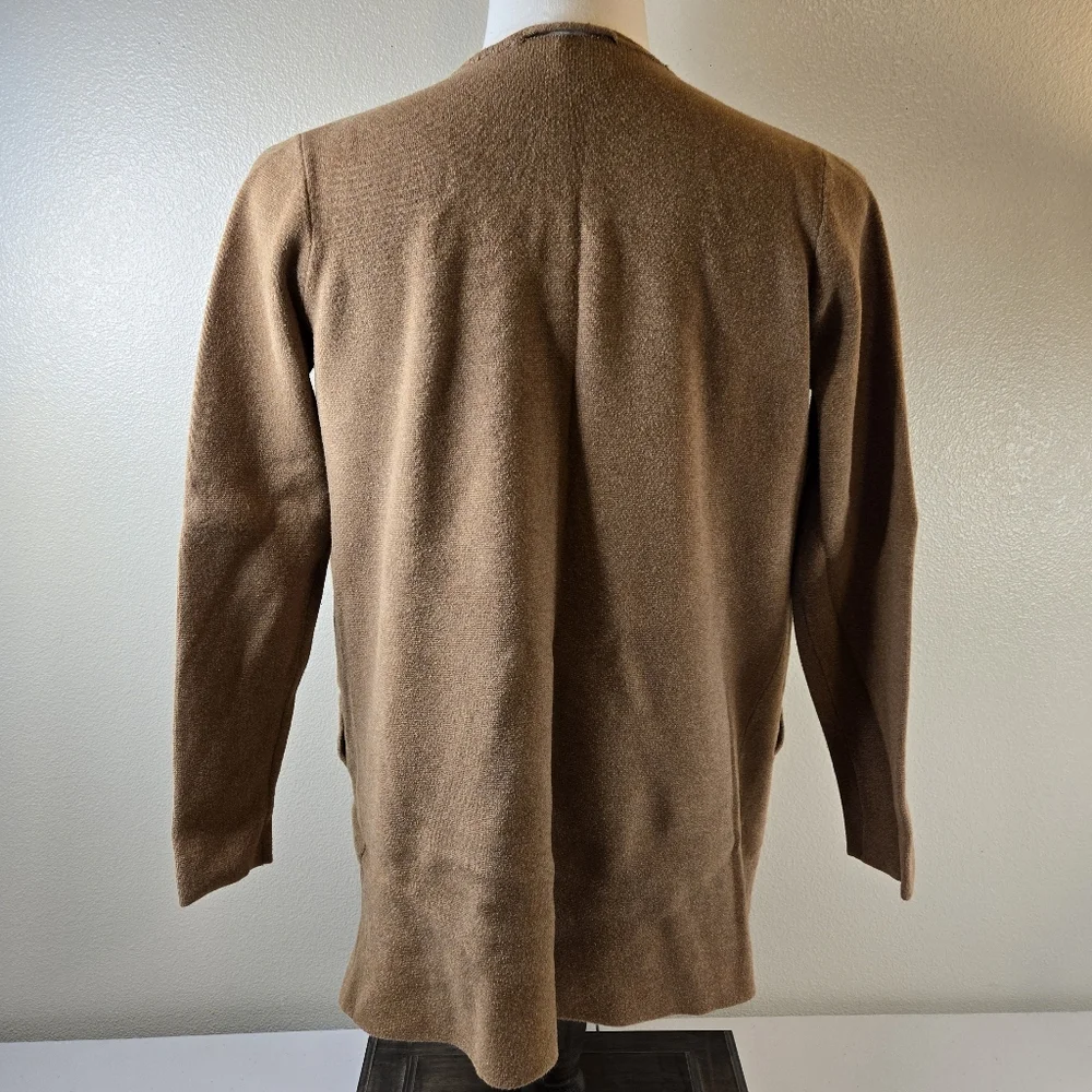 J. Crew Open Front Longline Cardigan Medium